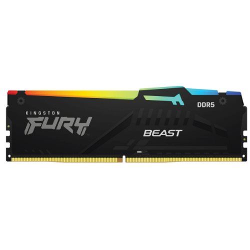 זיכרון Kingston FURY Beast RGB 16GB DDR5 5600MHz CL40