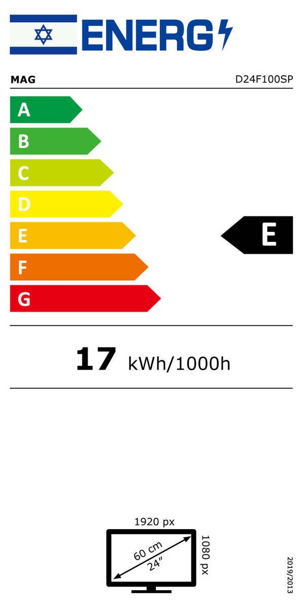 MAG 23.8 Flat Led Monitor, 100Hz D24F100SP