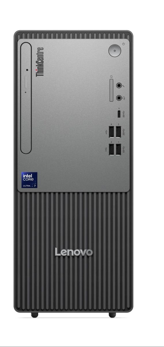 מחשב נייח Lenovo ThinkCentre neo 50t G6 – Intel Core Ultra 3 205 – זיכרון 16GB – אחסון 512GB SSD – FreeDOS