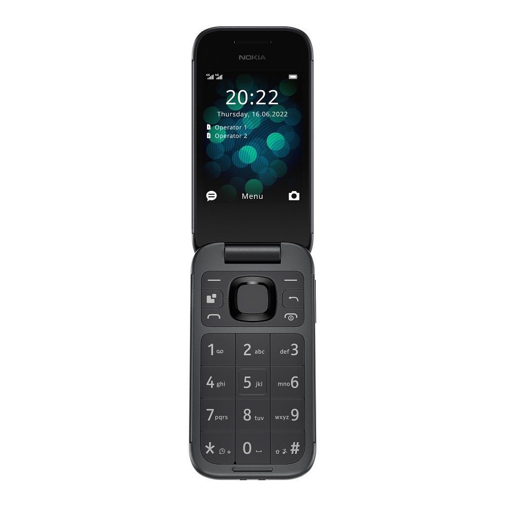 טלפון סלולרי NOKIA דגם 2660 בצבע שחור