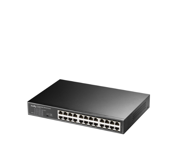 מתג לא מנוהל Cudy GS1024 24PORT Gigabit Ethernet Switch Rackmount