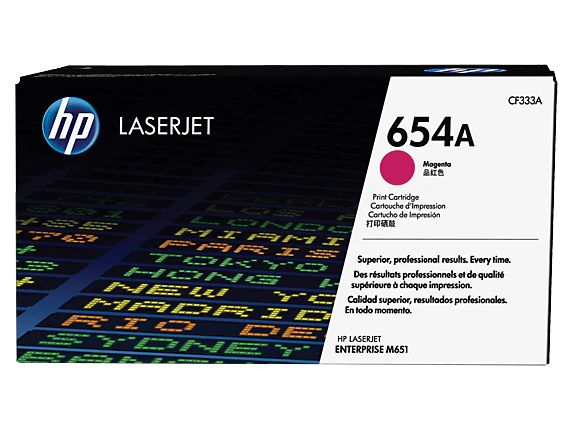 טונר HP מגנטה 654A לליזר CF333A M651