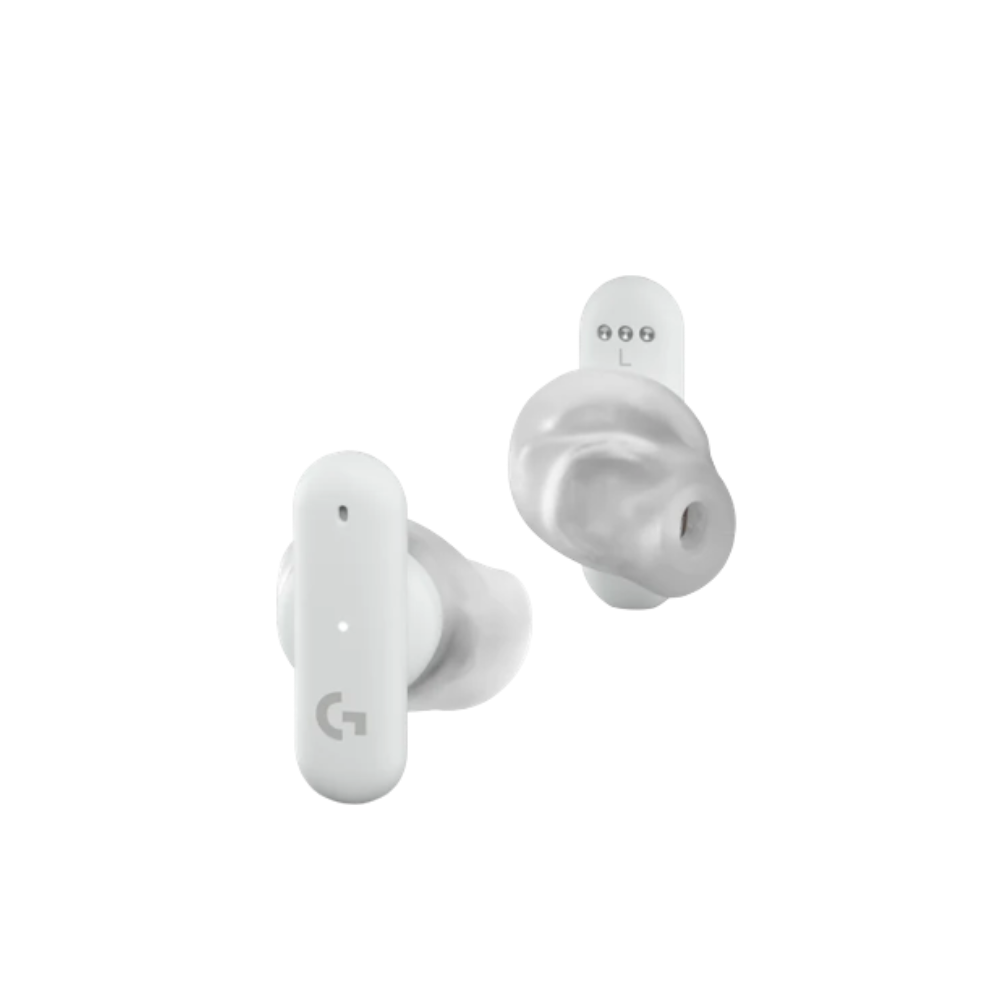 אוזניות גיימינג אלחוטיות Logitech G FITS – התאמה אישית LIGHTFORM – LIGHTSPEED ו-Bluetooth 5.2 – צבע לבן