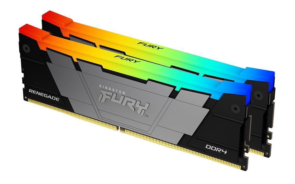זיכרון Kingston Fury Renegade RGB 32GB (2x16GB) DDR4 3600MHz CL16