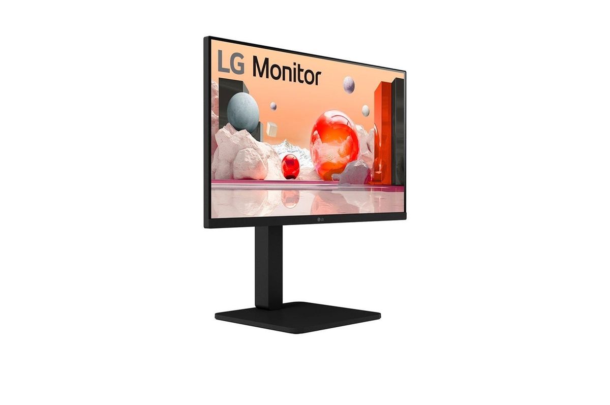 מסך מחשב מקצועי 24 IPS FHD תוצרת LG דגם: 24BA550-B