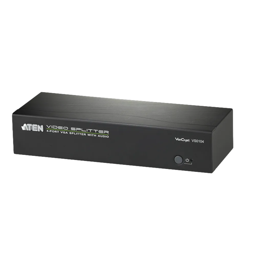 ATEN 4-Port VGA Audio Splitter (450MHz) VS0104