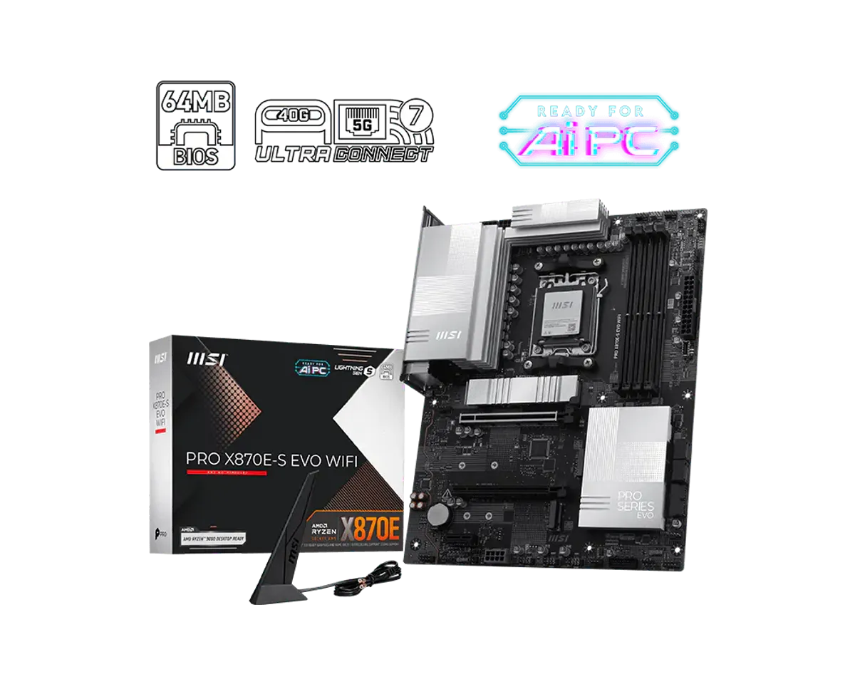 לוח אם PRO X870E-S EVO WIFI