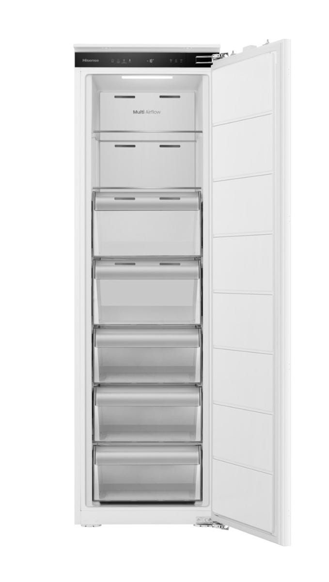 מקפיא אינטגרלי 5 מגירות HISENSE בנפח 230 ליטר דגם FT3B213SEWE1