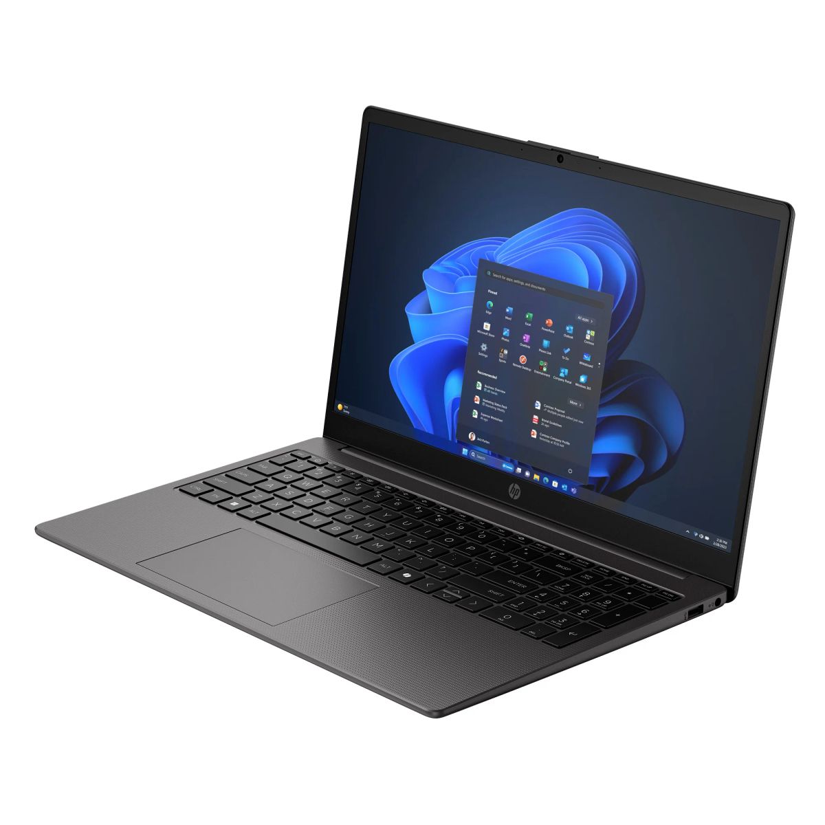 מחשב נייד HP 250R G10 15.6" – מעבד Intel Core 5 120U – זכרון 16GB – כונן 512GB SSD – מ.גרפי Intel Graphics – ללא מערכת הפעלה