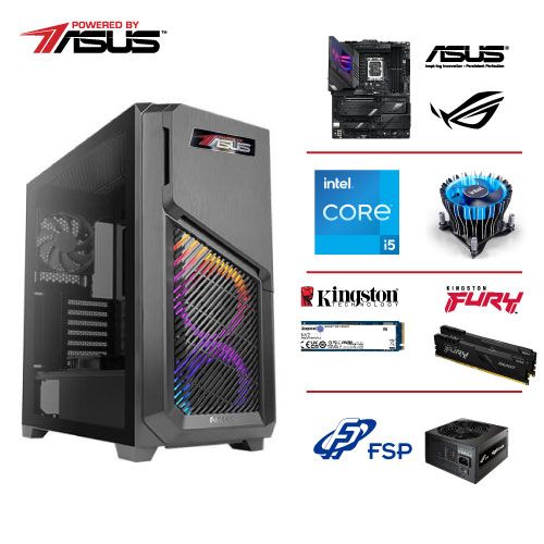 GAMING CASE PS750W Z790 DDR5 I5-13600K 2x16GB 1TB NVME