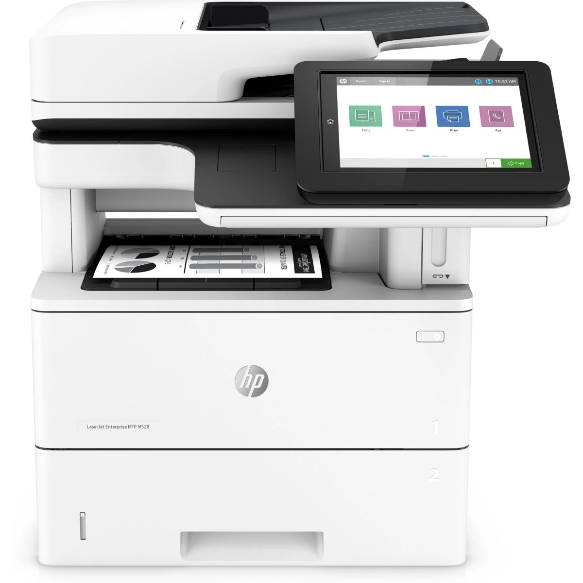 מדפסת HP ליזרג'ט Ent M528f