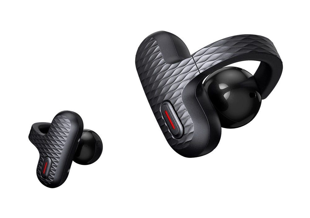 אוזניות ספורט Amazfit דגם UP בצבע שחור
