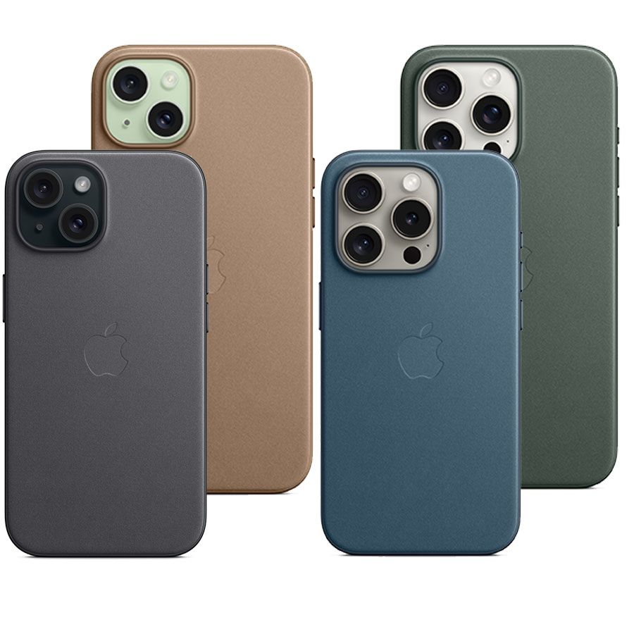 iPhone 15 Series FineWoven Case with MagSafe - Mulberry