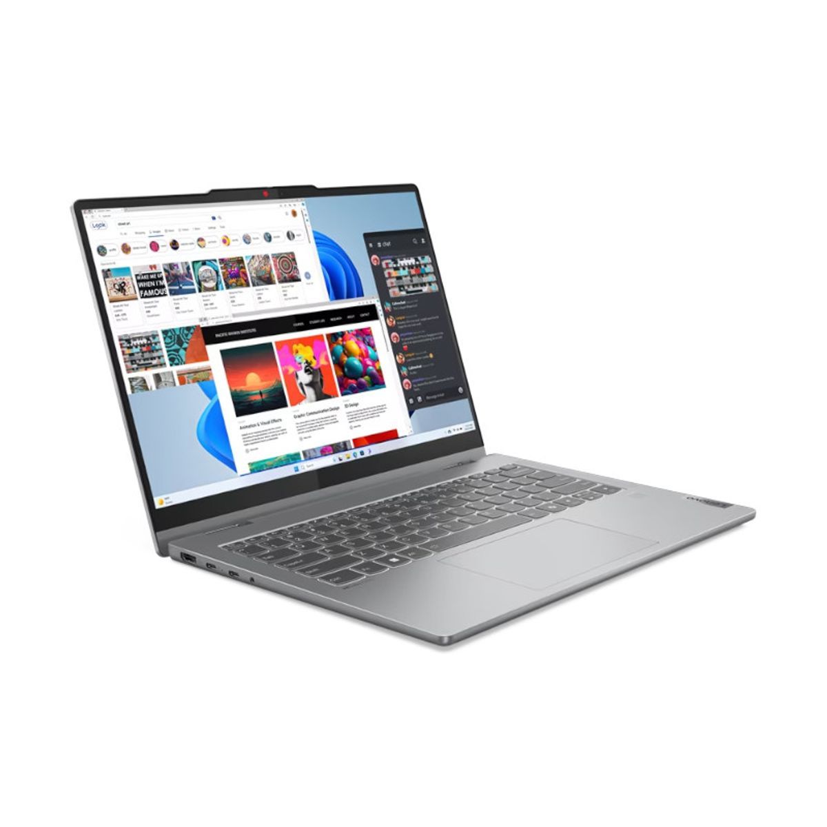 מחשב נייד Lenovo IdeaPad 5 2-in-1 14IRU9 – מעבד Core 7 150U – זכרון 16GB – כונן 1TB SSD – מסך מגע 14 WUXGA IPS – DOS