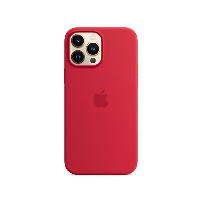 iPhone 13 Series Silicone Case with MagSafe - Product)RED)