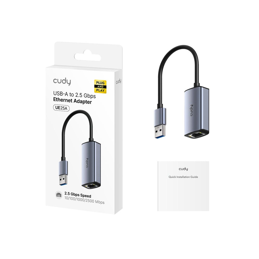 מתאם רשת USB-A to 2.5G Ethernet Adapter
