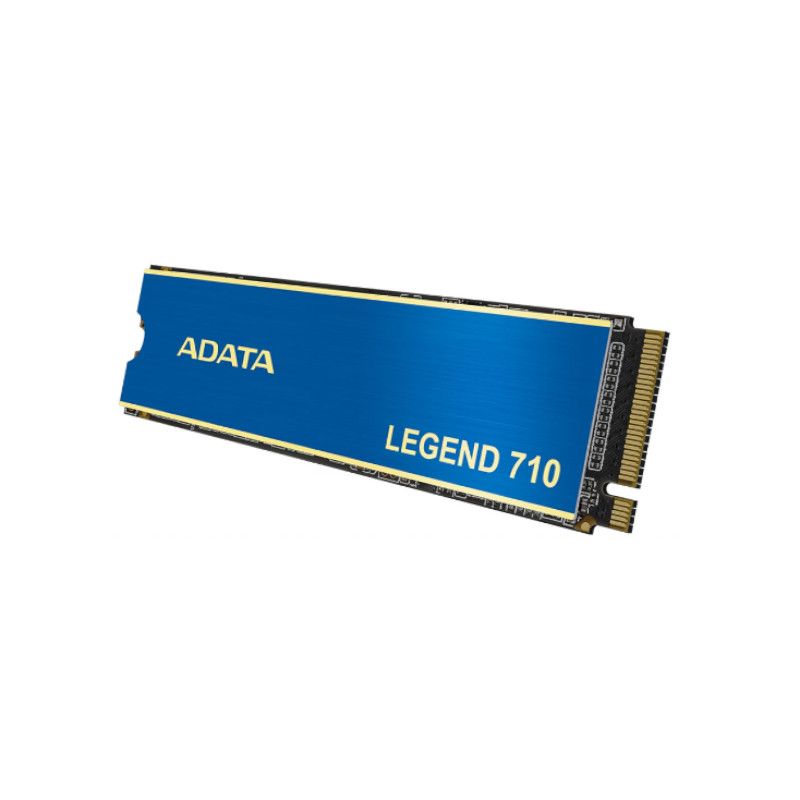 כונן SSD ADATA Legend 710 – נפח 1TB – ממשק NVMe M.2 PCIe Gen3 – קריאה עד 2400MB/s – כתיבה עד 1800MB/s