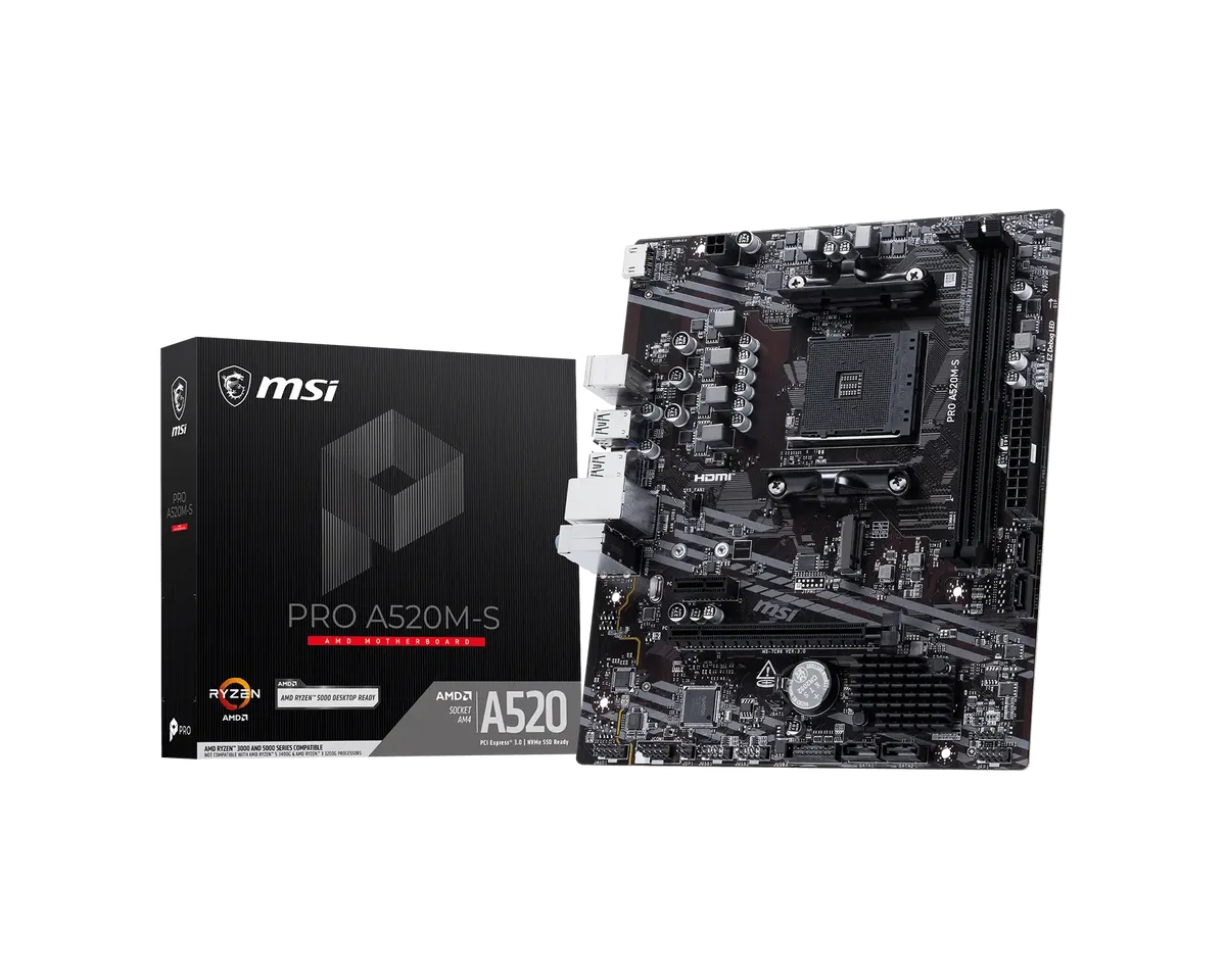 לוח אם PRO A520M-S