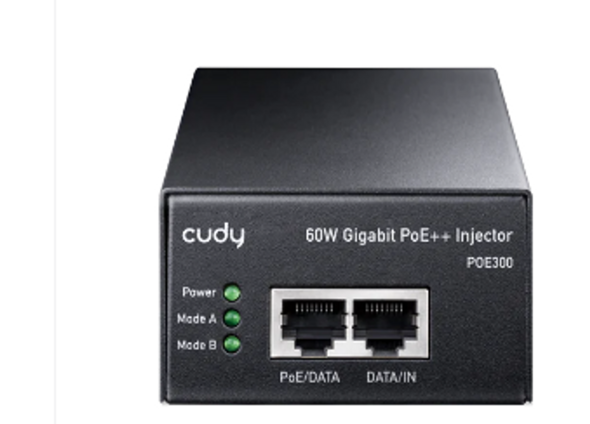 30W Gigabit PoE+ PoE Injector POE200