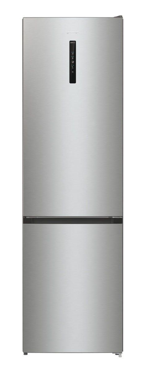 מקרר 2 דלתות gorenje  מקפיא תחתון 363 ליטר בצבע נירוסטה דגם NRK6202AXL4