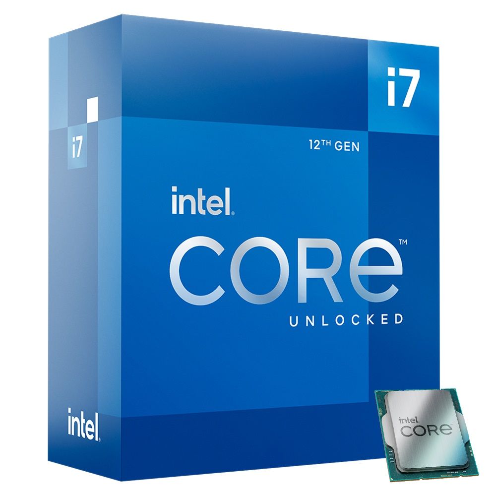 Intel box cpu core i7-12700K