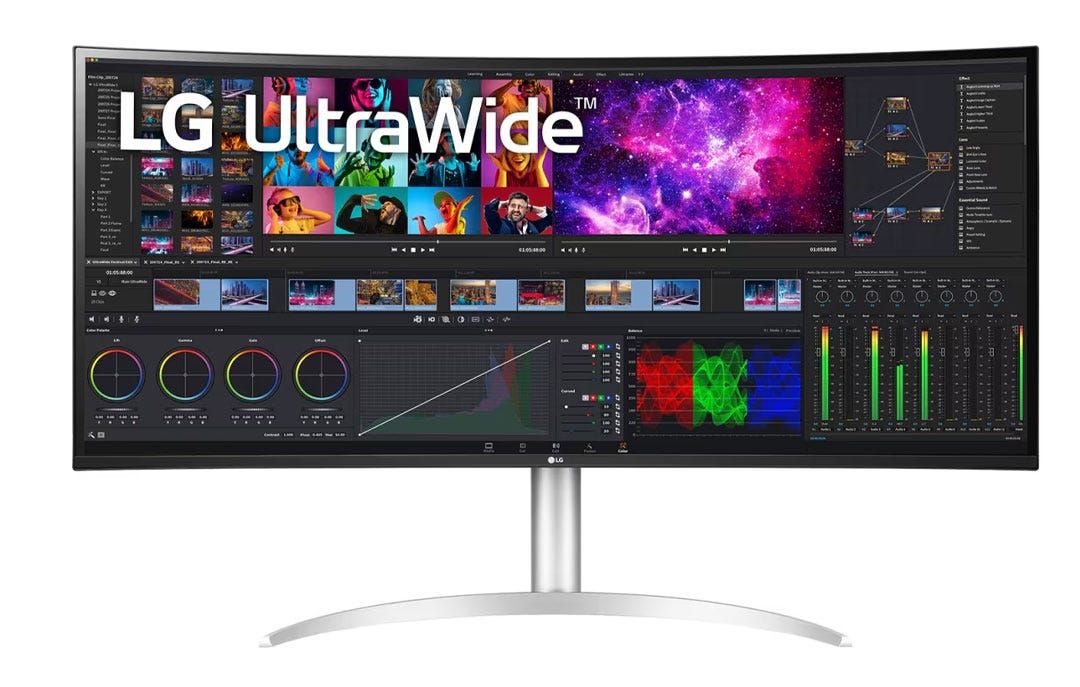 מסך מחשב קעור  LG UltraWide Nano IPSדגם: 40WP95C-W