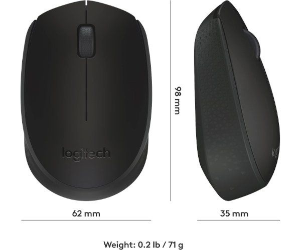 עכבר Logitech Wireless Mouse B170
