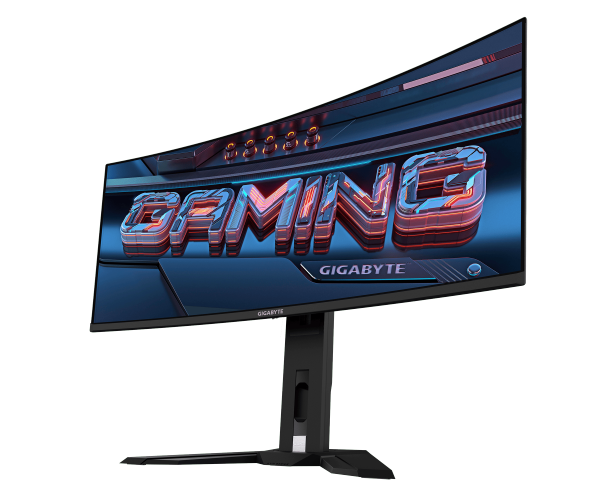 מסך קעור QD-OLED 0.03ms 175Hz GIGABYTE MO34WQC Curved 2K WQHD 34