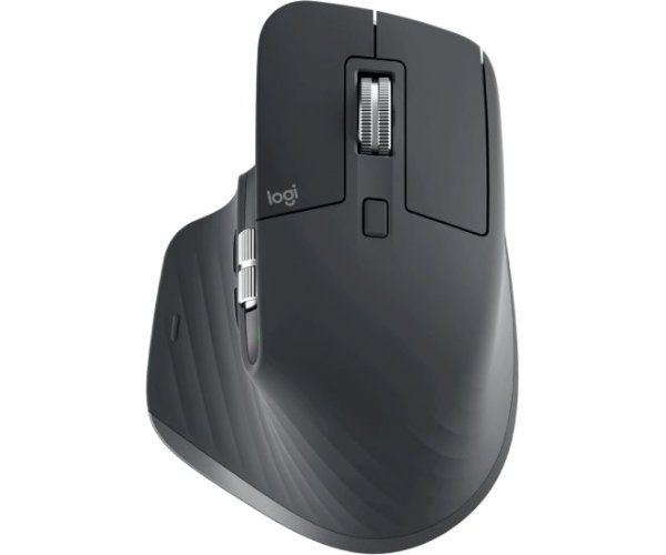 עכבר שחור Logitech MX Master 3S BT 8000 Dpi Ergonimic