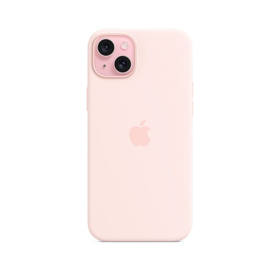 iPhone 15 Series Silicone Cases with MagSafe - Winter Blue