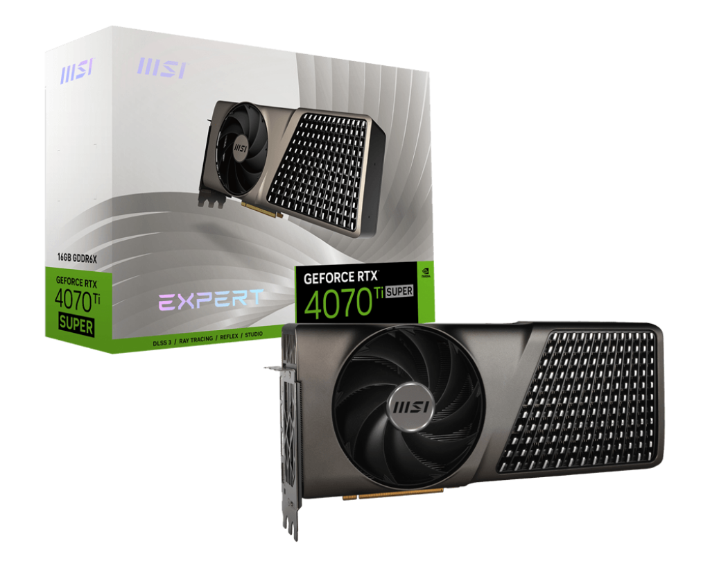 כרטיס מסך MSI GeForce RTX 4070 Ti SUPER 16G EXPERT