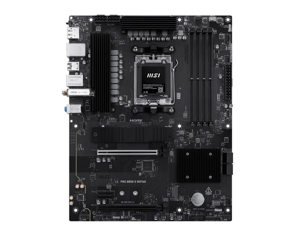 לוח אם  MSI PRO B850-S WIFI6E