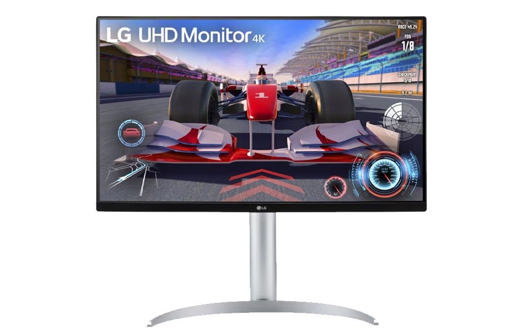 מסך מחשב 27 UHD 4K 144Hz VA תוצרת LG דגם: 27UQ750-W