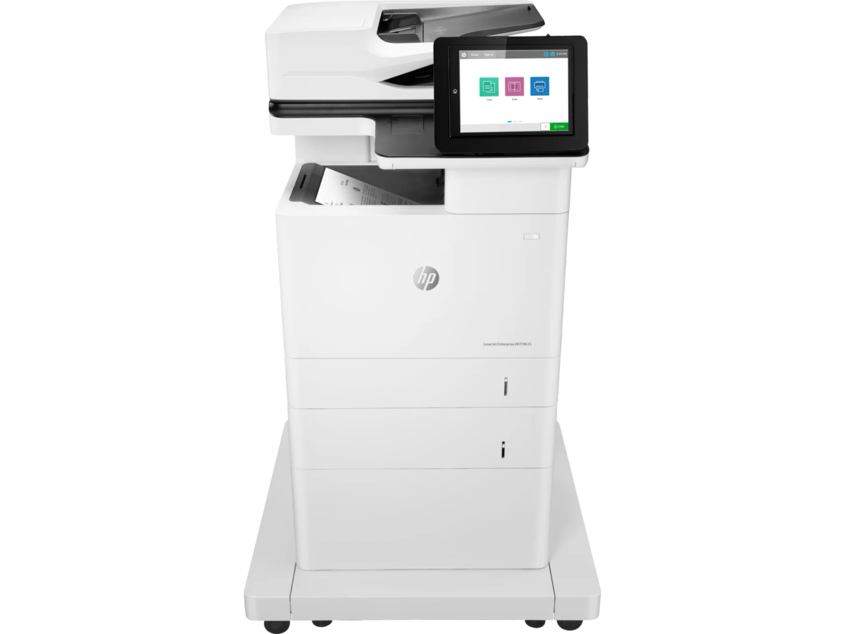 מדפסת HP ליזרג'ט Ent MFP M635fht