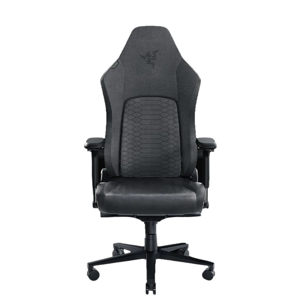 כיסא גיימינג Razer Iskur V2 – ריפוד בד – תמיכה מותנית 6D – משענות יד 4D – הטיה עד 152° – אפור