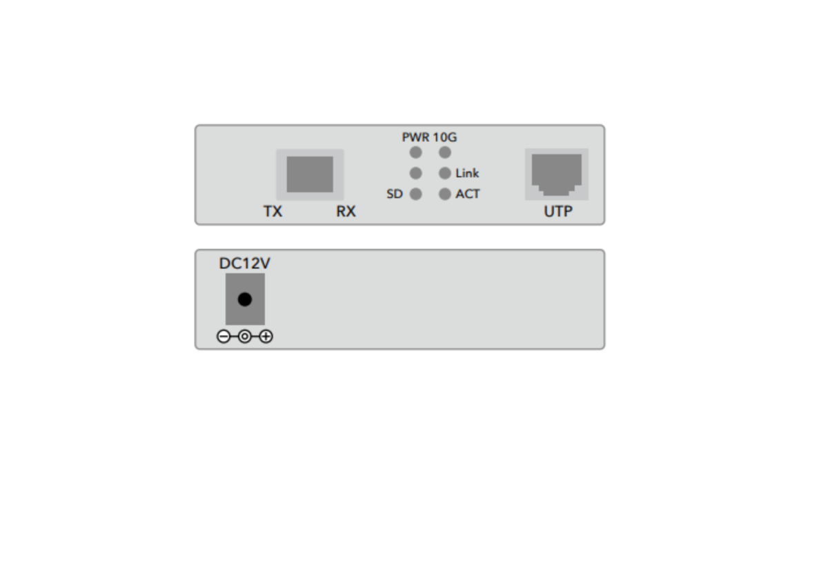 CUDY 10G Ethernet Media Converter MC10G