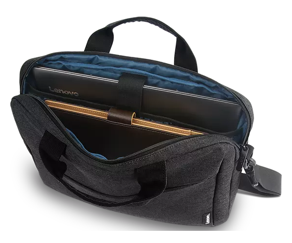 תיק צד שחור לנייד LENOVO Laptop Casual Toploader T210