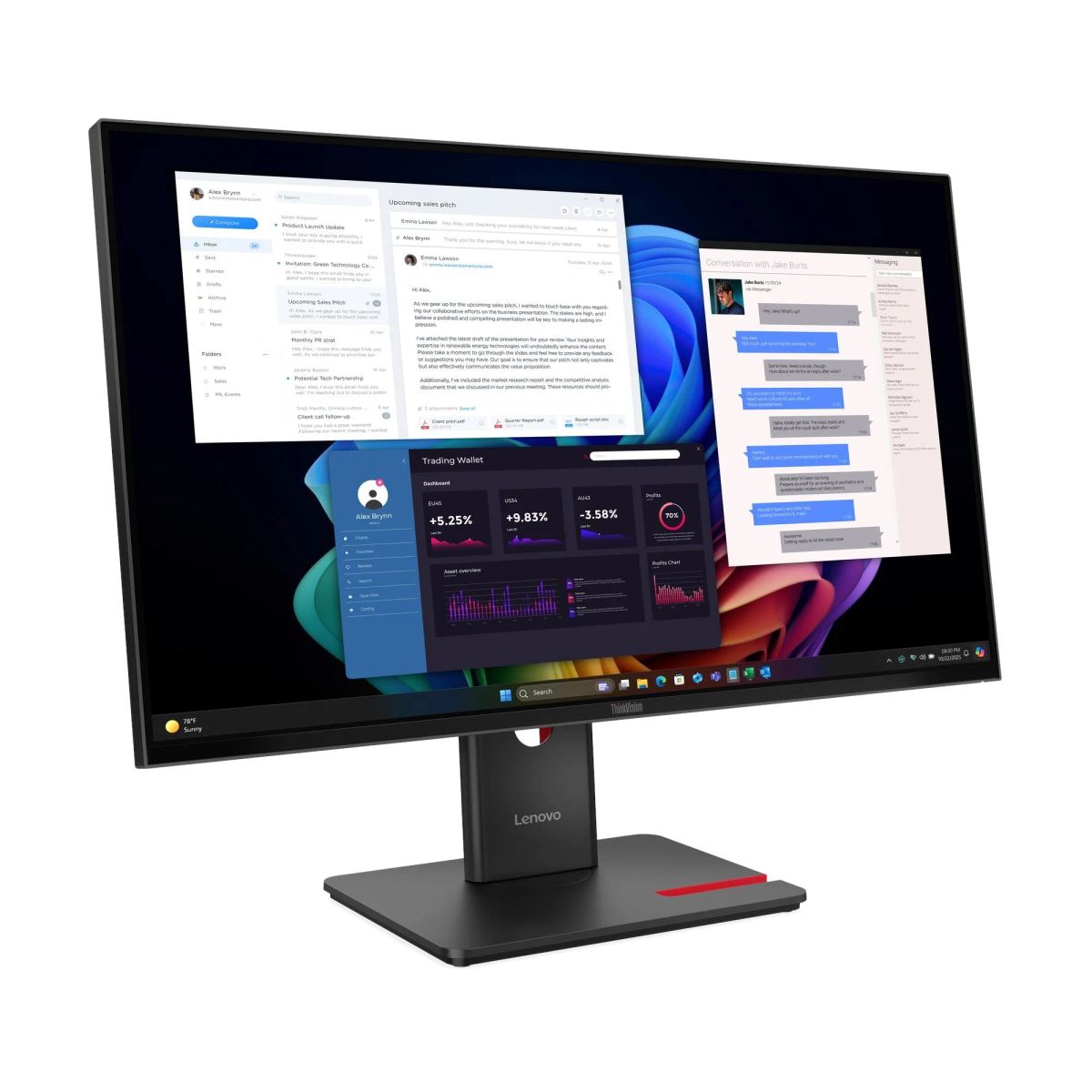 LENOVO ThinkVision T27UD-40 | 3Y