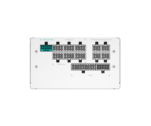 ספק כוח DeepCool PN1000G 1000W Gold Fully Modular Pcie 5.1 White