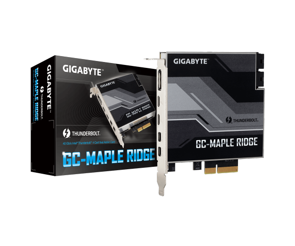 כרטיס הרחבה ללוחות Gigabyte נתמכים  Gigabyte Thunderbolt 4