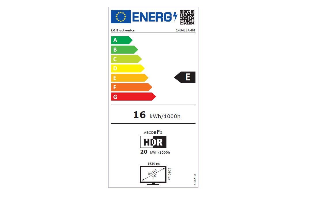 מסך מחשב 23.8 IPS Full HD תוצרת LG דגם: 24U411A-B