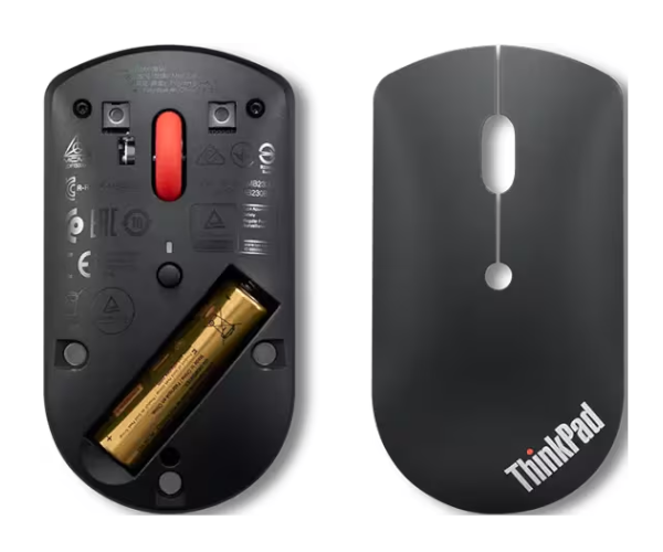 עכבר שקט Lenovo ThinkPad Bluetooth Silent Mouse Black