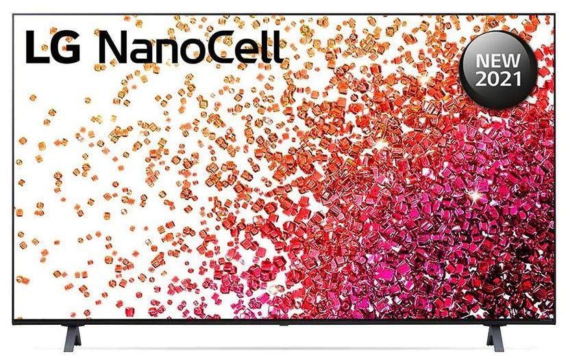 טלוויזיה 50 חכמה LG NANO CELL ברזולוציית 4K דגם: 50NANO75VPA