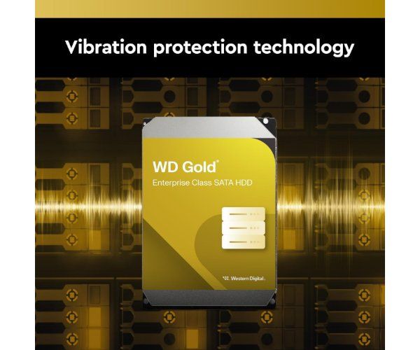 דיסק פנימי WD 6TB Gold Enterprise 7200RPM 256MB Cache Sata III