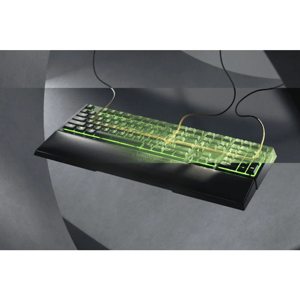 מקלדת מכאנית BlackWidow V3 (Green Switch) מבית RAZER