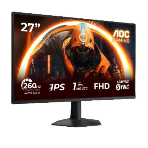מסך גיימינג AOC 27G50Z בגודל 27'' Full HD Fast IPS 240Hz
