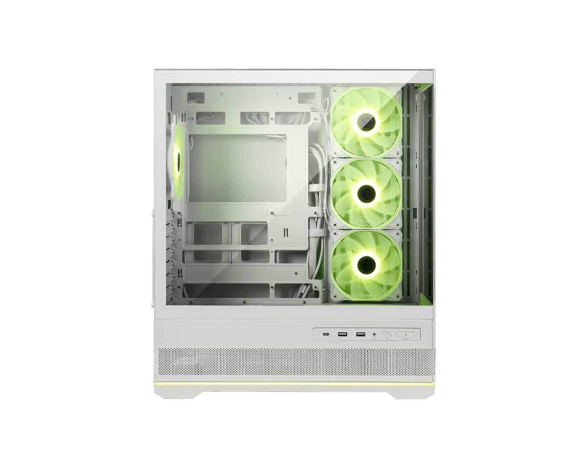 מארז מחשב  MSI   MAG PANO 110R PZ WHITE