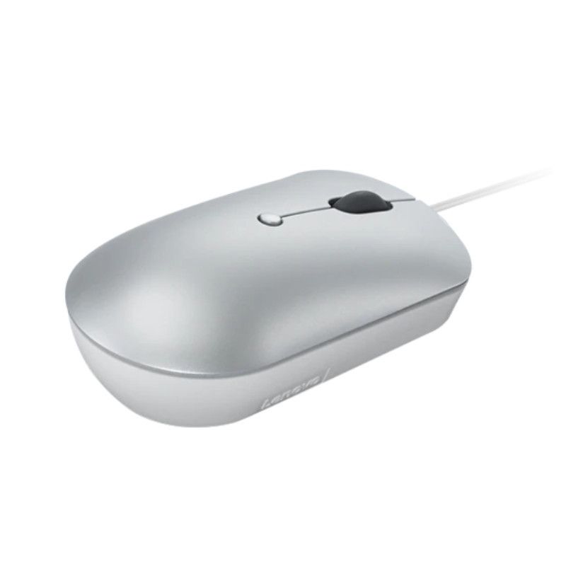 עכבר חוטי Lenovo 540 USB-C – עד 2400 DPI – Cloud Grey