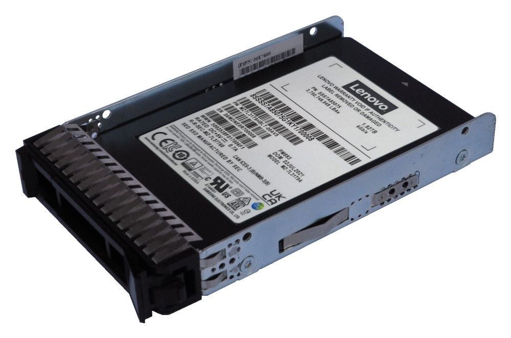 ThinkSystem  PM893a 1.92TB Read Intensive SATA 6Gb HS SSD