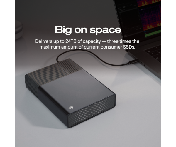 דיסק חיצוני Seagate One Touch Desktop 24TB 3.5 Inch USB-C
